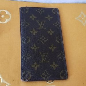 Authentic Louis Vuitton card holder wallet